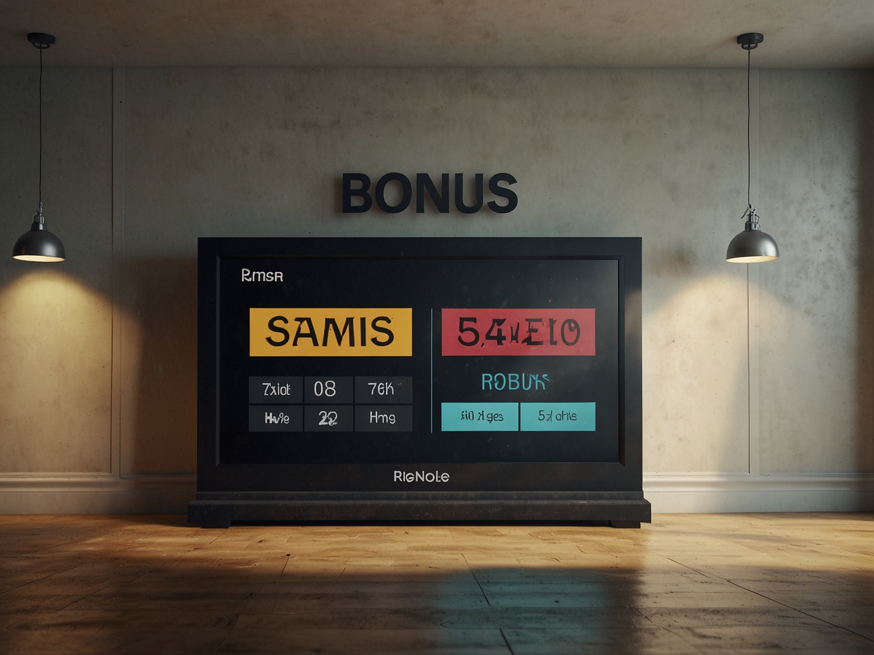 Bonus terms and reward icons